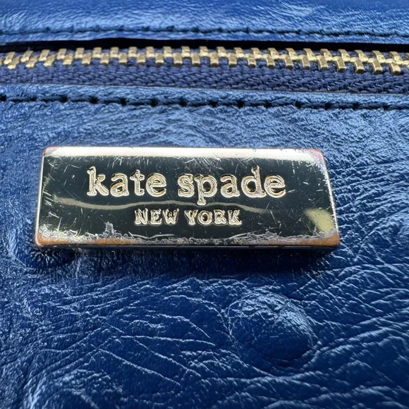 Kate Spade Ostrich Embossed Compact Wallet - Picture 7 of 7